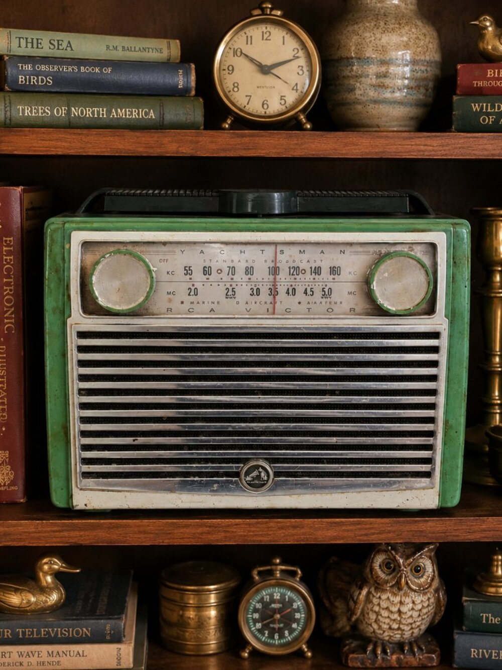 Vintage RCA Victor Yachtsman 7-BX-9H Tube Radio – Untested